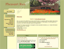 Tablet Screenshot of pheasant-run.org
